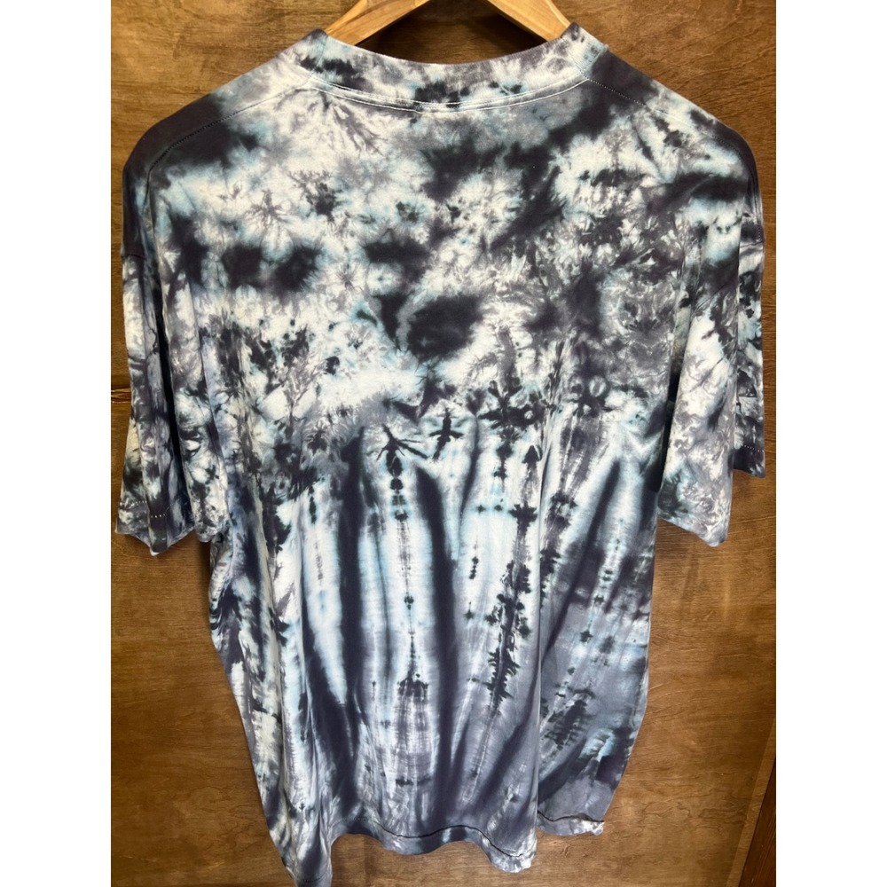 Vintage 1993 Guns N Roses Use Your Illusion Liquid Blue Tie Dye Shirt XL Mens - Picture 6 of 6